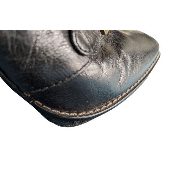 Nine West Leather Heeled Booties SZ 5.5 - Picture 4 of 11